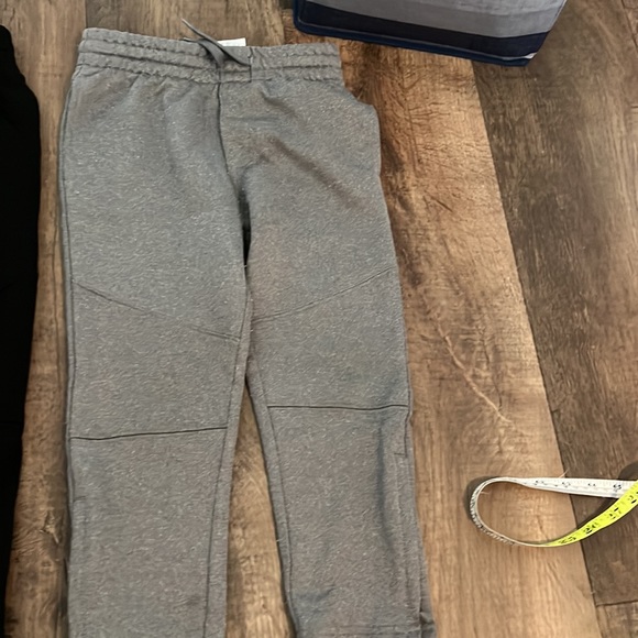 2 Pair OshKosh track pants! Zippers on ankle. Grey and Black pairs. Pockets. - Picture 7 of 12